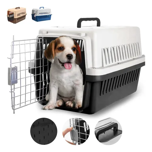 Jaula Transportadora Plegable Perros Mascotas Rack & Pack Metalica