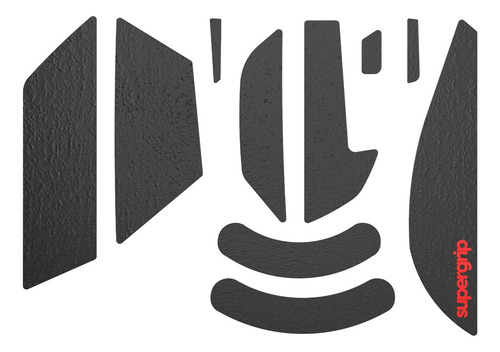 Pulsar Gaming Gears Supergrip Groptape Set Para Razer Basili