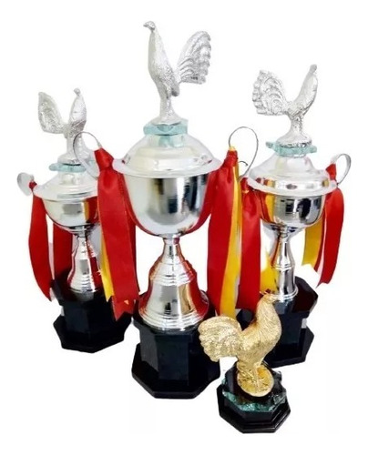 Trofeos De Gallos Copas Premiacion 