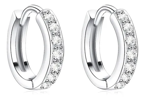 Aretes de plata argollas hotsell