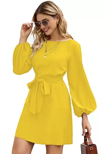 Vestidos Amarillos Cortos | MercadoLibre