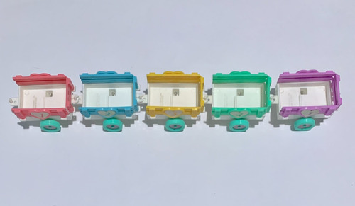Muñecas Miniatura Ensueño Quints Vagoncitos Para 5 90's (Usado)