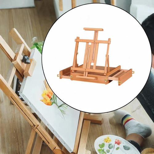 Cavalete De Mesa, Caixa De Pintura A Óleo, Acessórios De