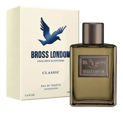 Perfume Bross London Classic Hombre Eau De Toilette X 100 Ml