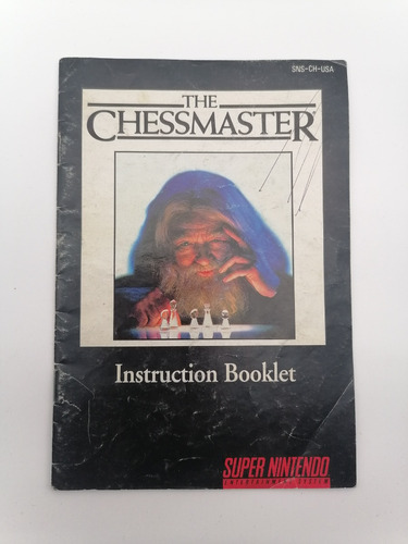 The Chessmaster Super Nintendo Manual Instrucciones Original