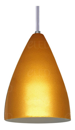 Imagem 2 de 4 de Kit 3 Pendente Cone Em Alumínio Alta Qualidade