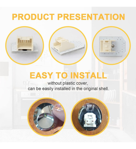 O 8 Unidades De Luz Led Para Refrigerador Wr55x11132