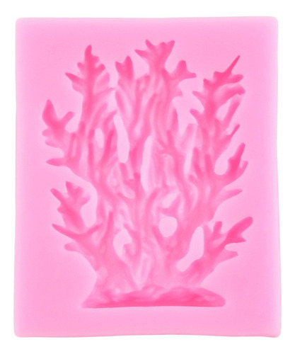 6pcs Molde De Silicona Tortuga Pez Fondant Resina Coral