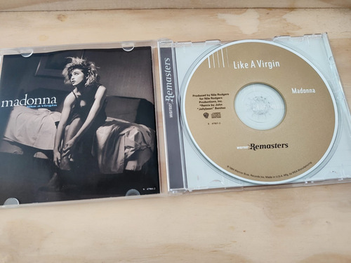Madonna Like A Virgin Cd Remaster Importado Buen Estado Remasterizado (Usado)