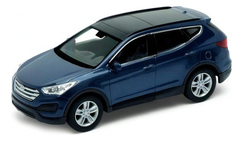 Welly Hyundai Santafe Azul Metal 1:34 43677cw