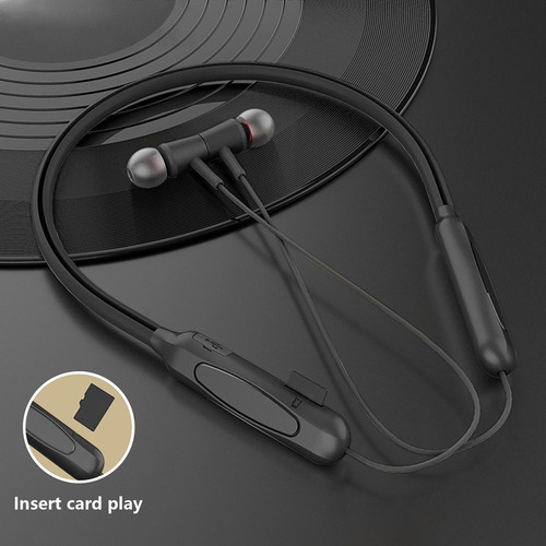 Audífonos Bluetooth Metálicos Montados En El Cuello, Auric
