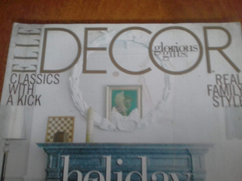 Revista Elle Deco En Ingles Numero 56 ,enero De 1998.hfm.