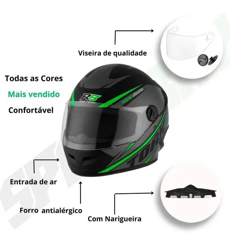 Casco pro outlet tork r8