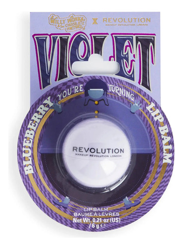 Willy Wonka X Revolution, Balsamo De Labios Violet