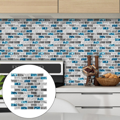 Textura De Mármol Autoadhesiva Azulejos Pegatinas Para