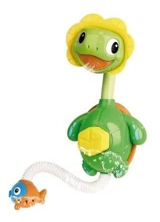 Juguete De Baño Bebe Lanza Agua Buzo O Tortuga O Flor Love
