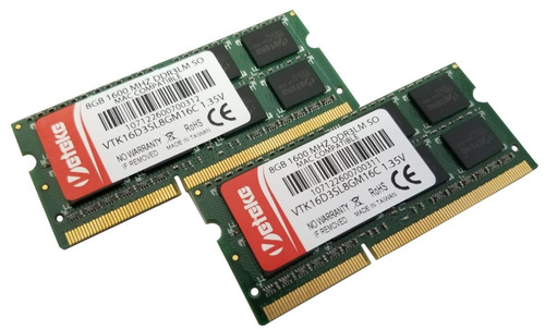 Memoria Veteke Mac Memory 16gb 2x8 1600mhz Macbook Pro 2012