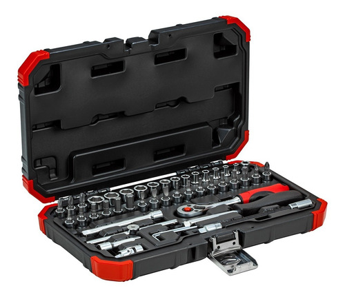 Imagem 5 de 5 de Jogo Soquete Sextavado Gedore Red 1/4 Com 46 Peças R49003046