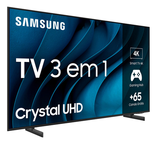 Smart Tv 50'' Crystal Uhd 4k 50cu8000 2023 Preta Samsung