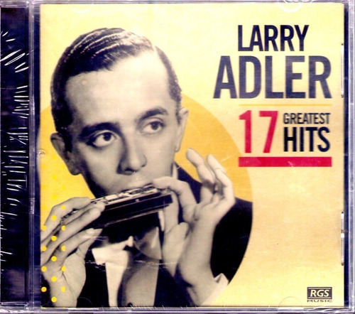 Larry Adler - 17 Greatest Hits - Armonica -  Cd 