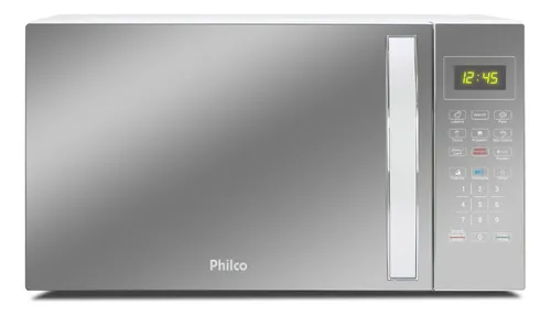 Micro-ondas Philco PMO38E 33L 1400W Espelhado/Branco 127V