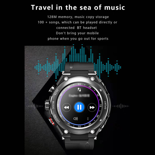 Smartwatch Con Audífonos Inalámbricos 2 En 1