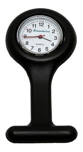 Reloj De Enfermera, Reloj De Lactancia, Reloj De Clip Negro
