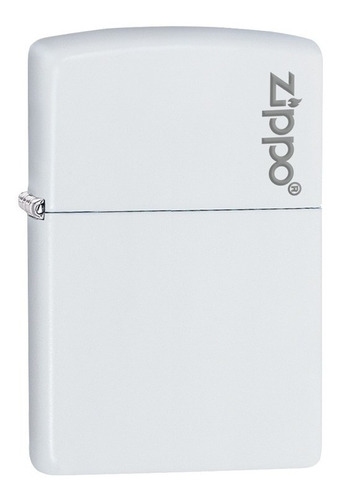 Encendedor Zippo Blanco Mate Con Logo - Cod 214zl