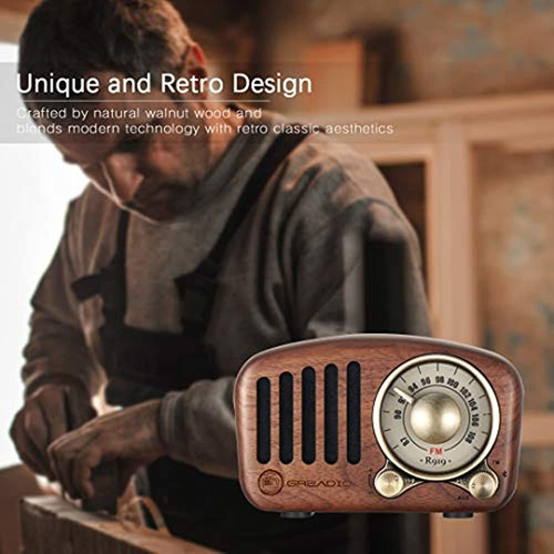 Imagen 6 de 6 de Radio Classic R199 Parlante Bluetooth Fm Wifi Sd Mp3