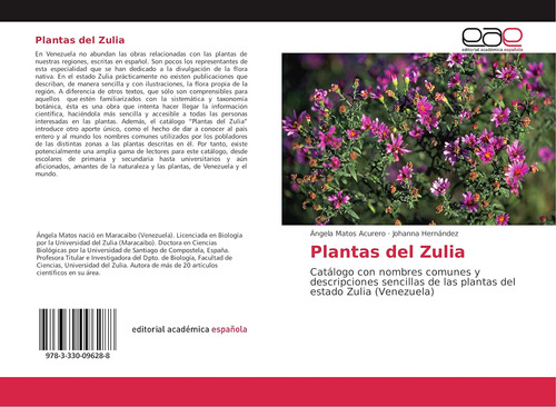 Libro: Plantas Del Zulia: Catálogo Con Nombres Comunes Y Des