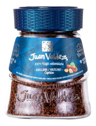 Café Juan Valdez Avellana 95g Liofilizado