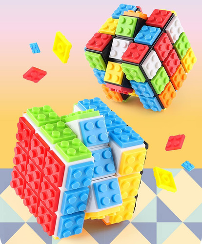 Speed ??cube 3x3x3 Magic Speed ??cube Puzzles Negro Robusto