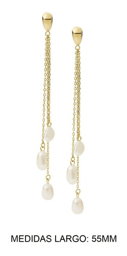 Imagen 5 de 7 de Aretes Fossil Mujer Classics Large