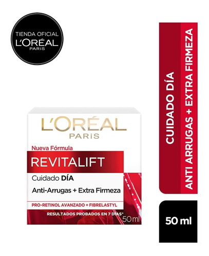 Crema Hidra Antiarrugas L'oreal Revitalift Dia +40 Años 50ml