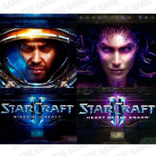 Imagen 1 de 5 de Starcraft 2 Heart Of The Swarm + Wings Of Liberty 2x1 Pc Dvd