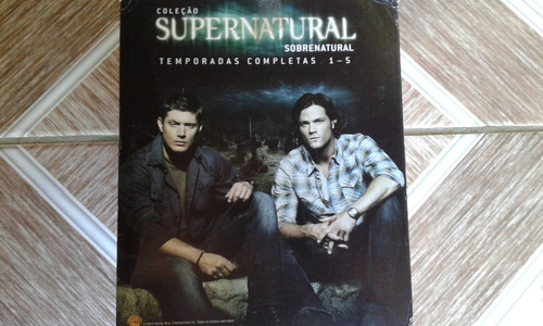 Supernatural Box 1° A 5° Temporada Zerados Não Lacrado