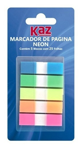 Marcador De Paginas Flag Neon 25fls