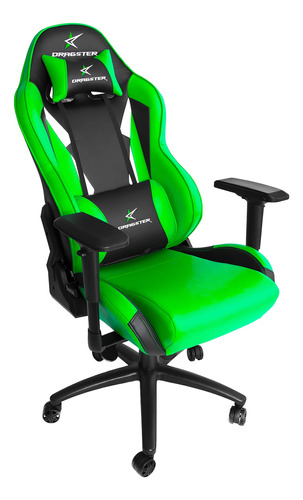 Silla Gamer Profesional Dragster Gt600 Green - Revogames