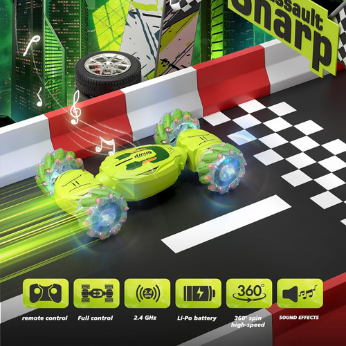 Dodomagxanadu Coche Rc Con Detección De Gestos, 2,4 Ghz 4wd