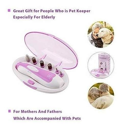 +makartt Taladro De Uñas Pulidor Mascotas Perros Gatos U S