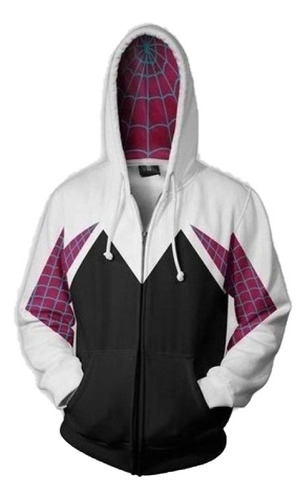 Sudadera Con Capucha Y Cremallera Gwen Stacy Spider