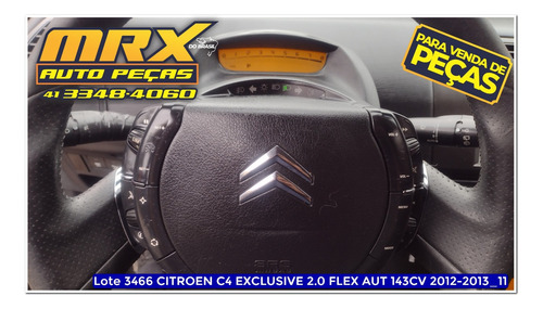 Sucata Citroen C4 Exclusive 2.0 Flex Aut 143cv 2013 Pecas