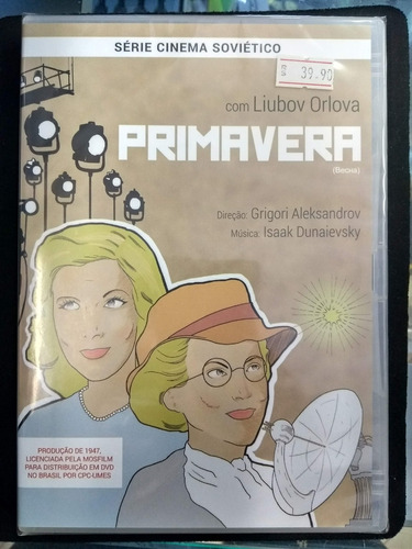 Imagem 1 de 2 de Dvd - Primavera / Liubov Orlova - Cinema Soviético