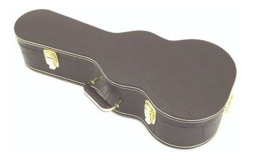 Case Para Cavaquinho Extra Luxo Marrom Café Com 3 Fechos