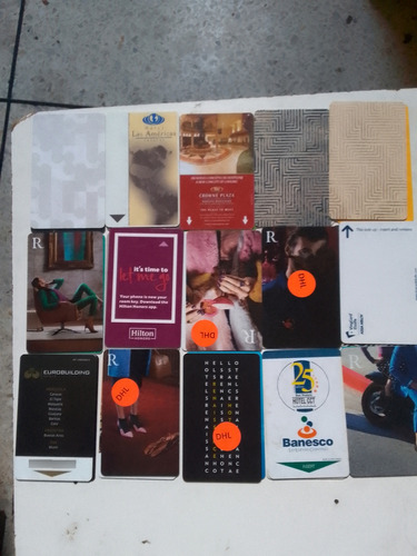 Llaves De Hotel Tarjetas De Colección (Usado)