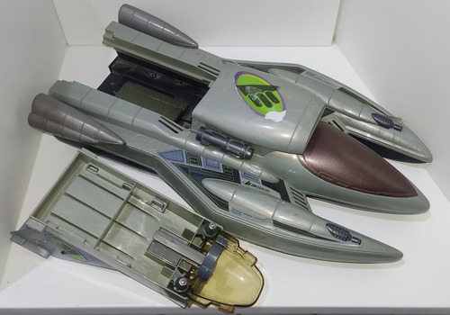 Vintage (mattel) Max Steel (lancha E Jet Pack) Veículo
