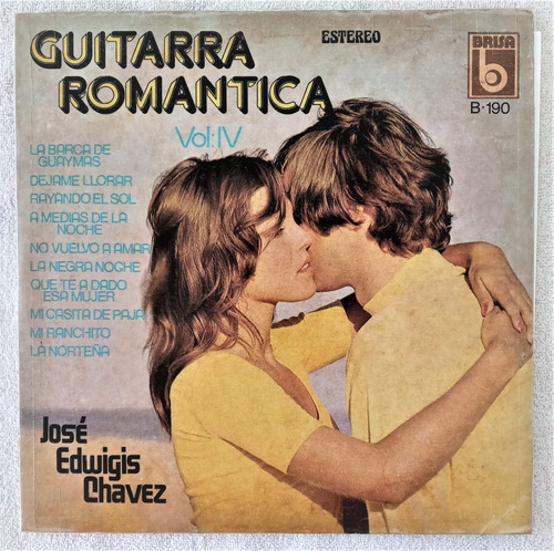 Jose Edwigis Chavez Lp Guitarra Romantica Vol. 4