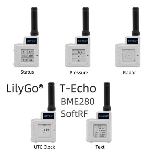 Placa Lilygo T-echo Con Modulo Lora Sx1262 Y Sensor Bme280