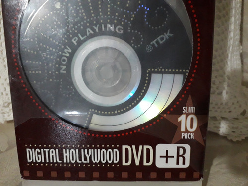 Dvd+r Virgen Tdk 4.7 Gb Con Estuche Calidad Suprema Pack 10!