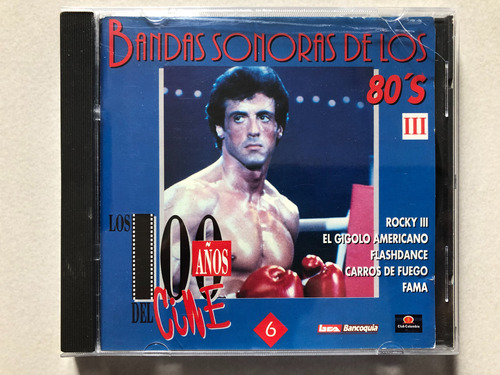 Cd Cromos Bandas Sonoras 80's - Rocky Iii, Fama, Flashdance